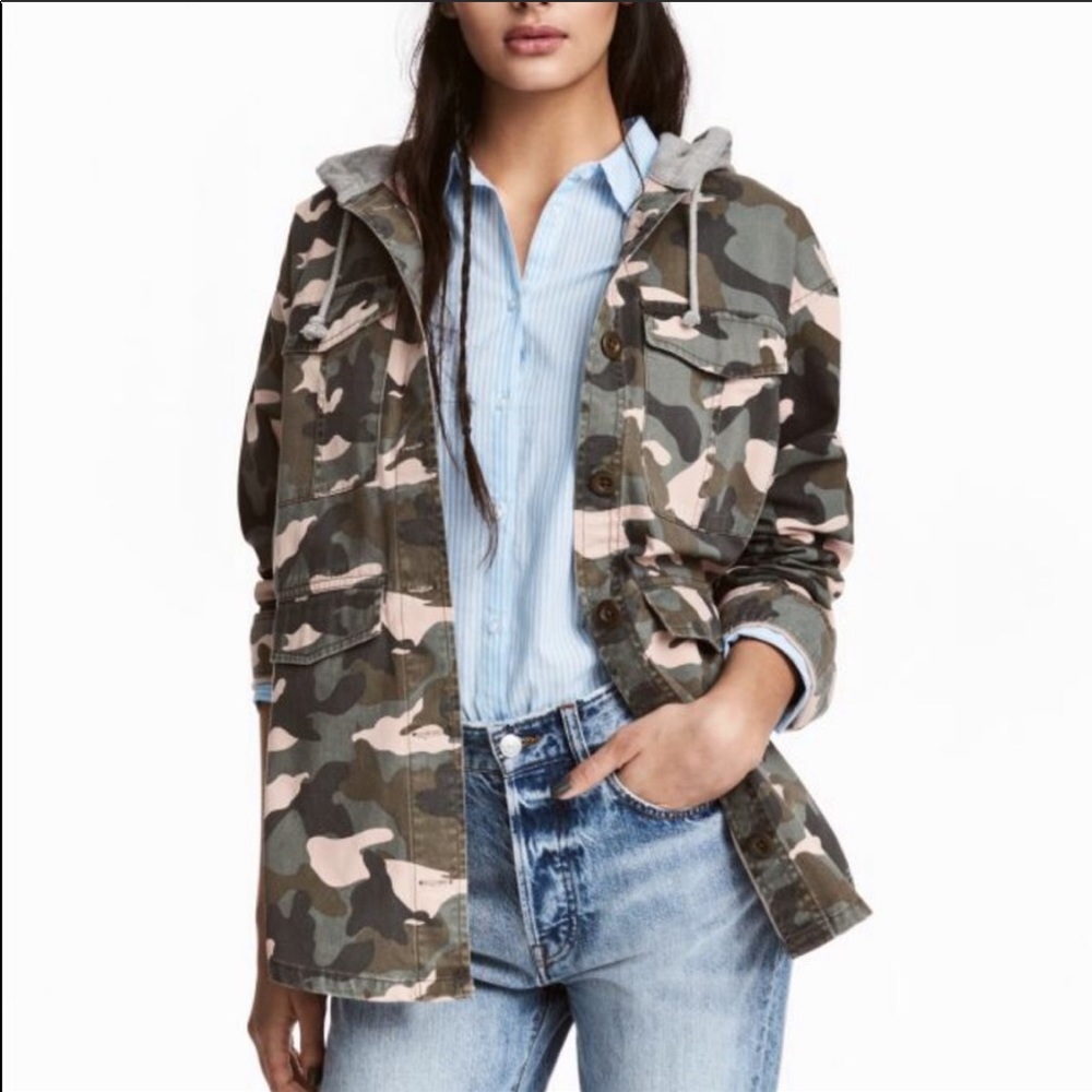 Divided Camouflage Utility Jacket - image 1